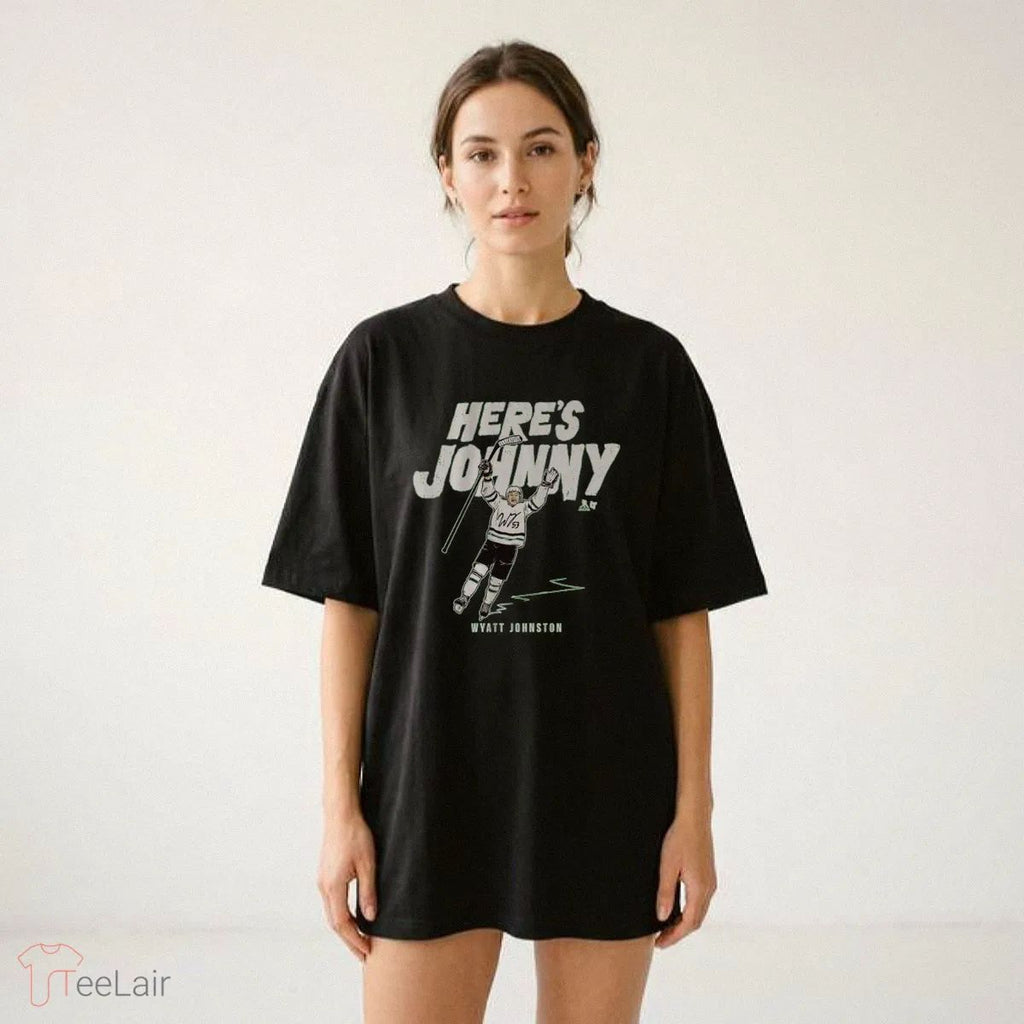 Wyatt Johnston Here’S Johnny Shirt