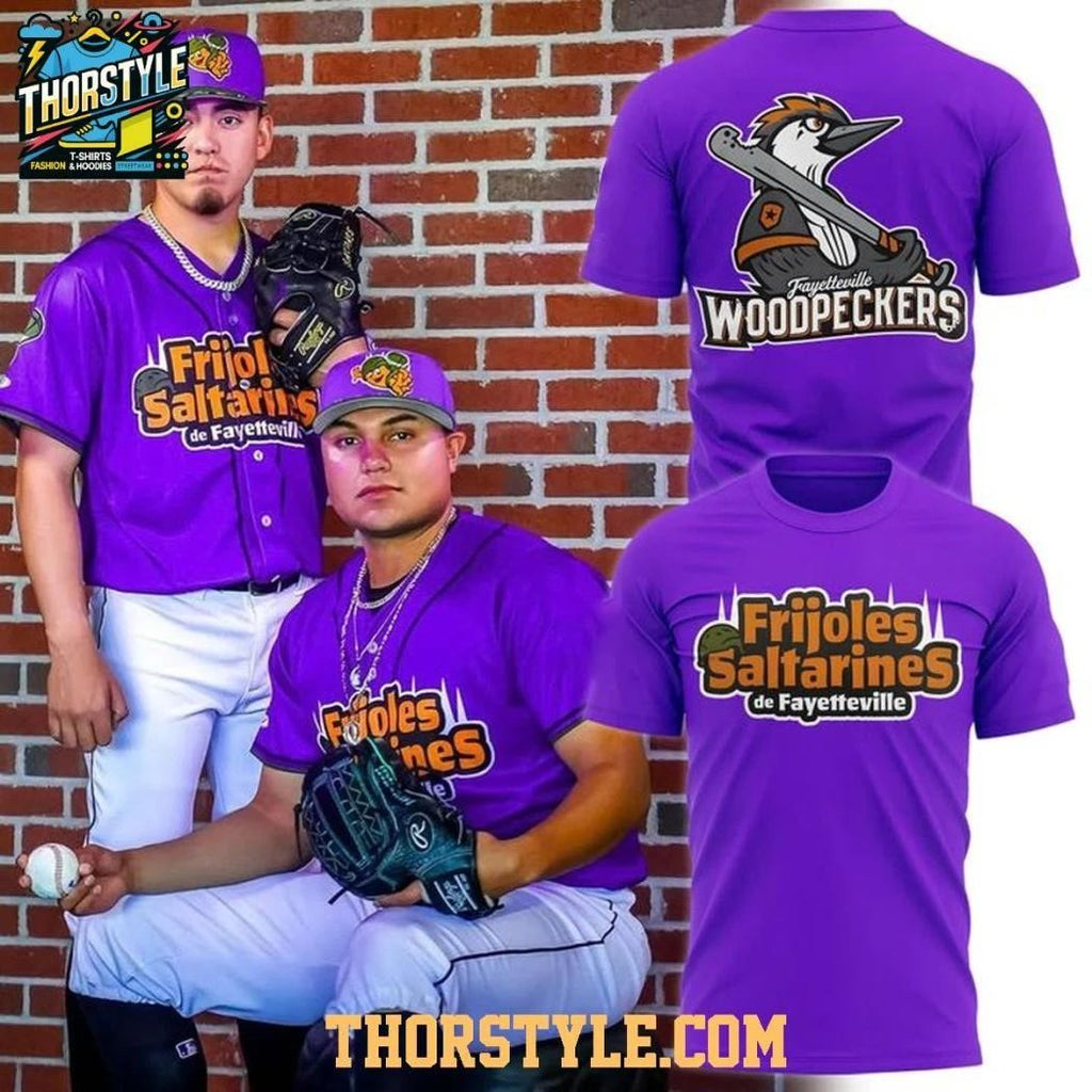Fayetteville Woodpeckers x Frijoles Saltarines Night 2026 Shirt