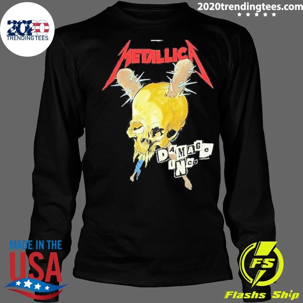 Metallica M72 World Tour 2026 Damage Inc 80s Vintage Shirt