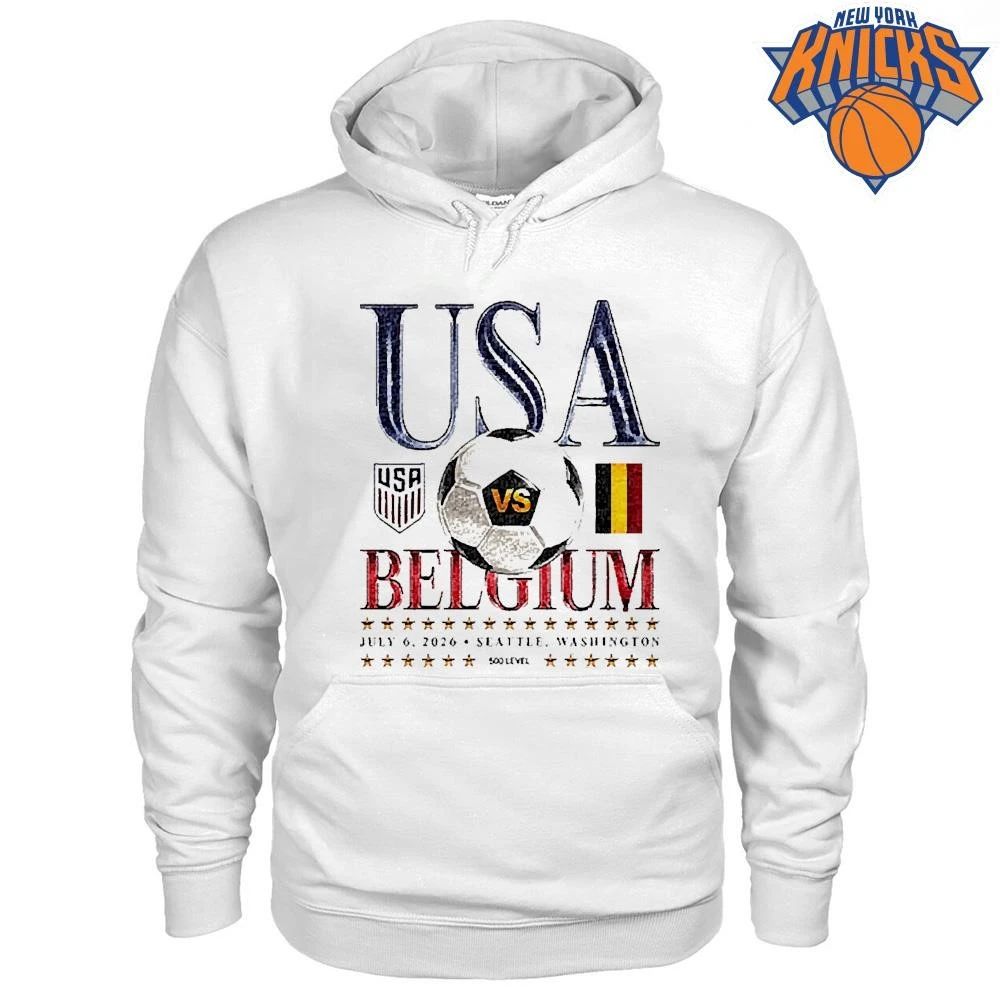 USMNT Vs. Belgium WC 2026 Match Up Shirt