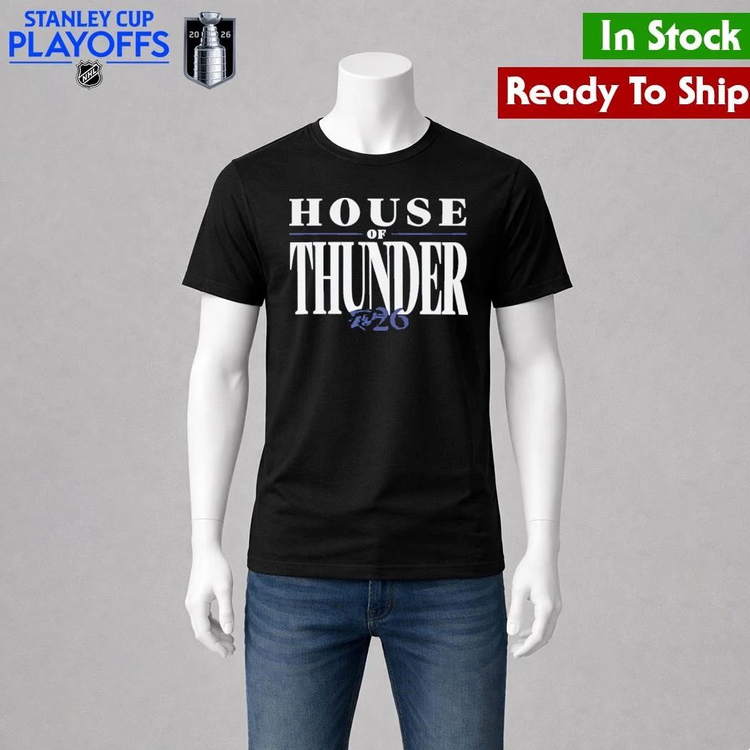 OKC House Of Thunder Playoffs 2026 Shirt