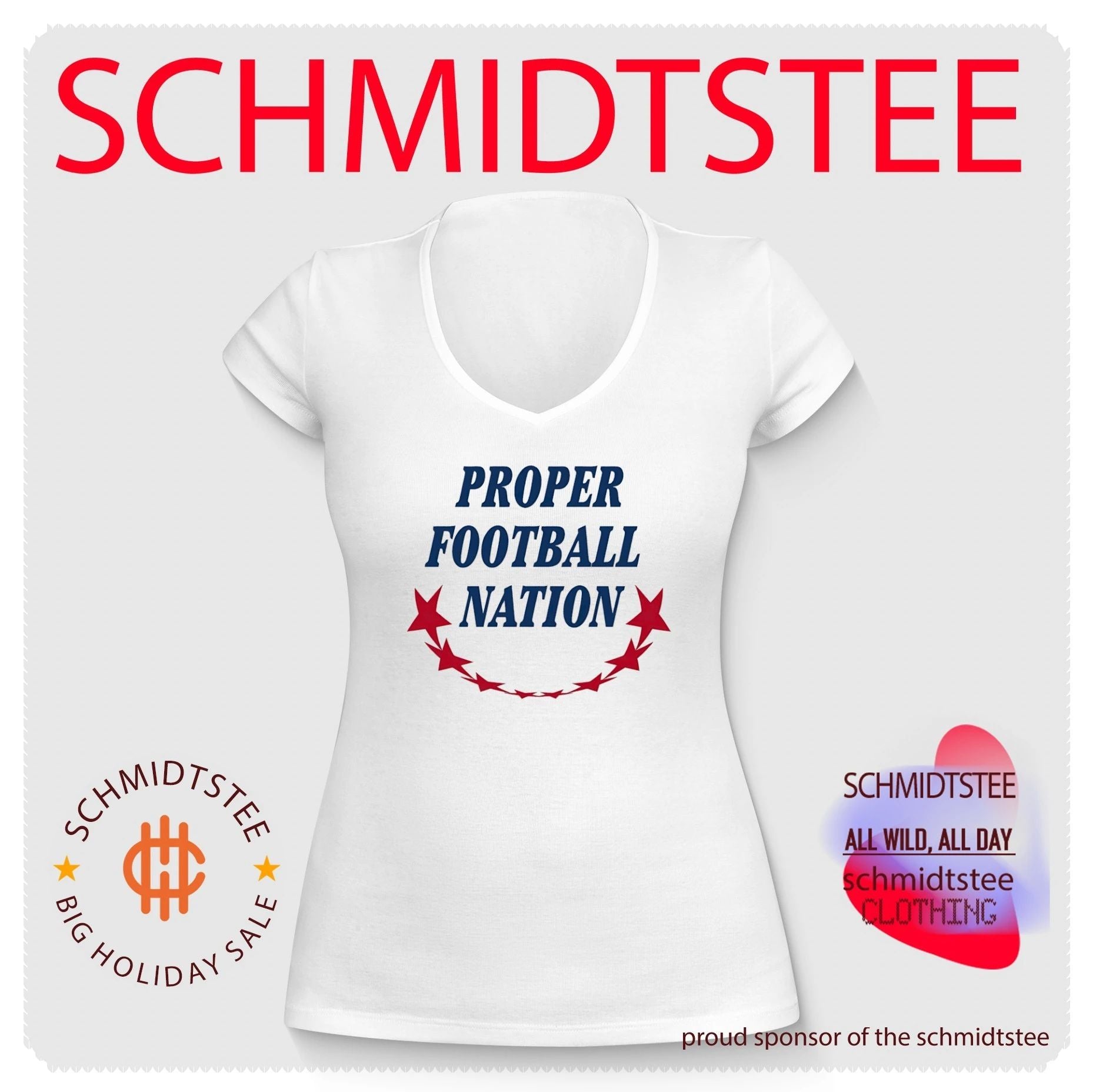 Proper football nation shirt
