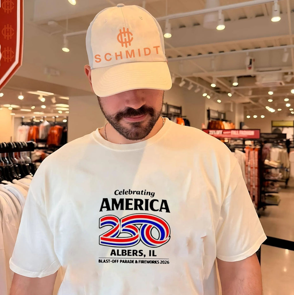 Celebrating America 250 Albers IL Blast-Off Parade and Fireworks 2026 shirt
