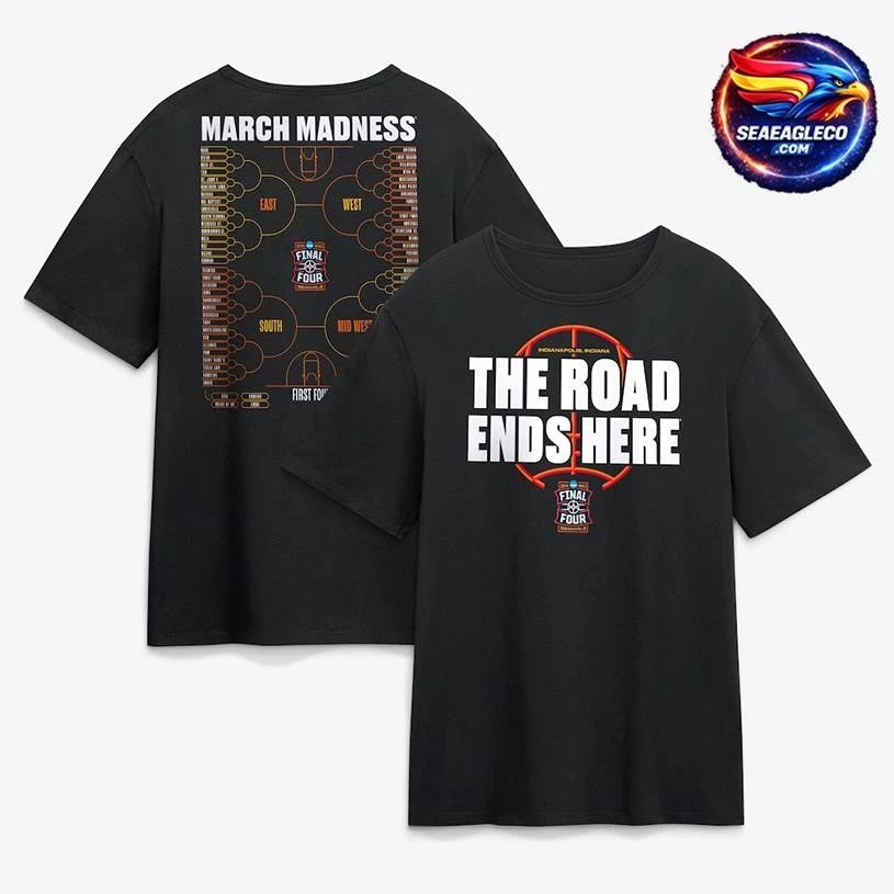 Basketball Tournament March Madness Bracket Two Sided Shirt
