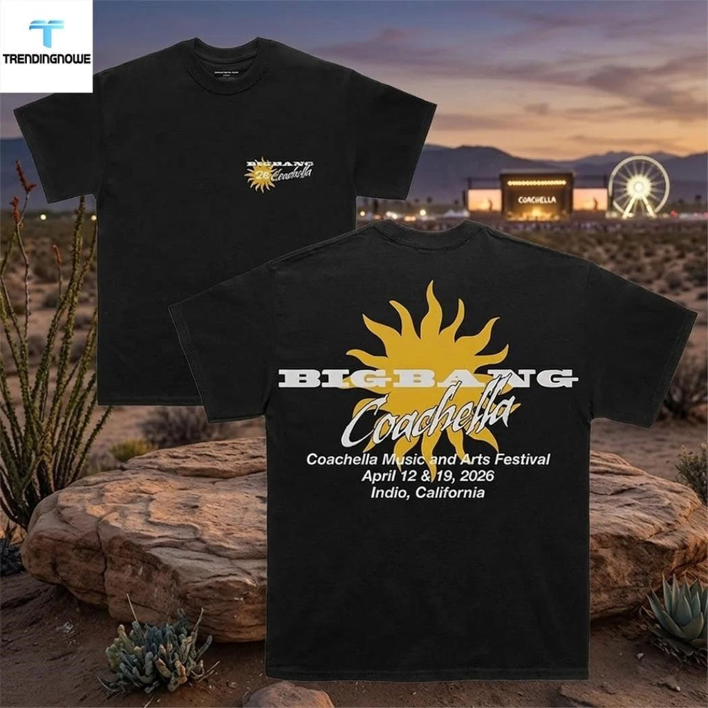 Bigbang Sundaze Coachella 2026 Shirt
