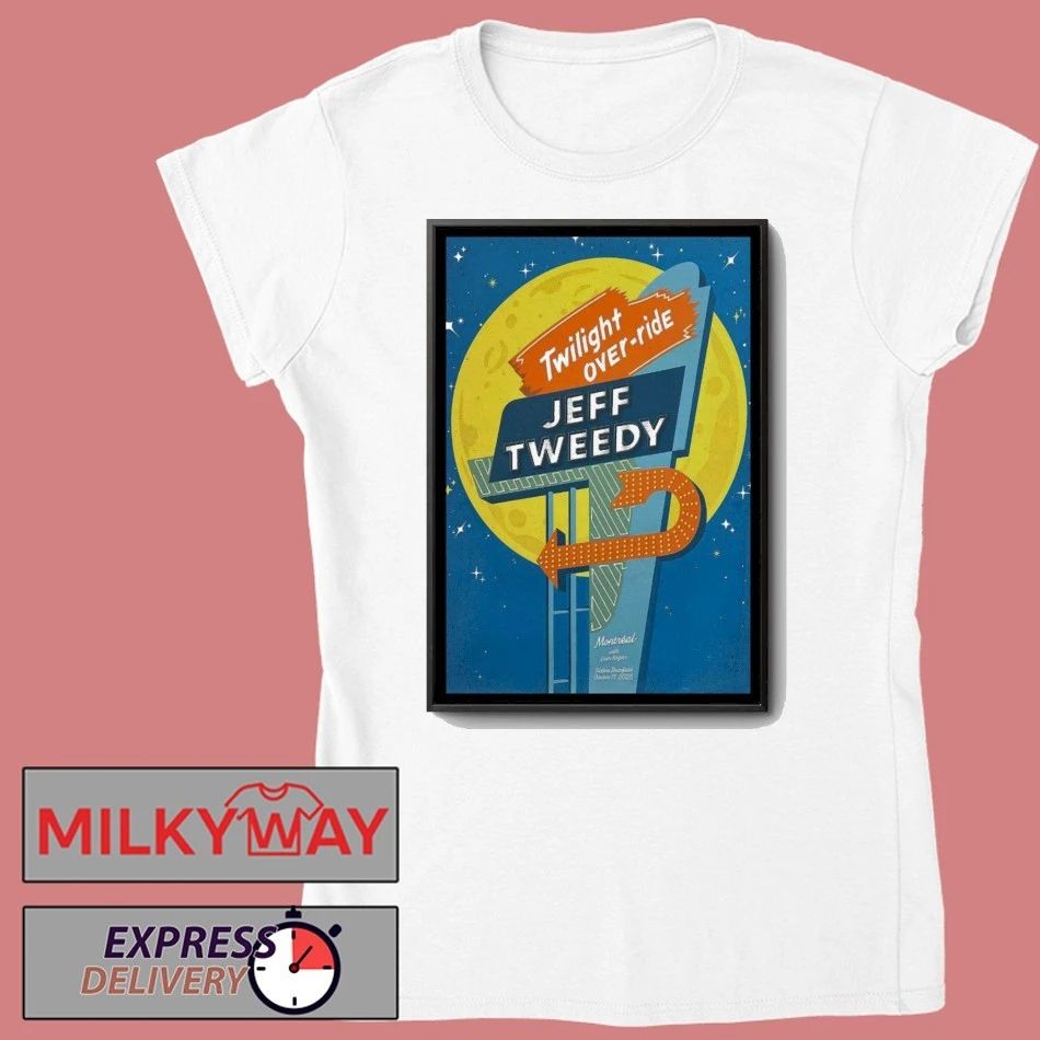 Jeff Tweedy Théâtre Beanfield in Montréal Oct 11 2025 Poster New shirt