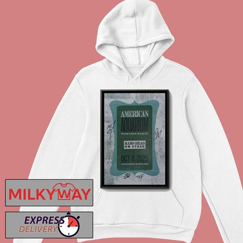 American Aquarium Oct 8 2025 Rams Head On Stage Annapolis Poster shirt