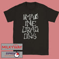 Imagine Dragons Bones Letter Shirt