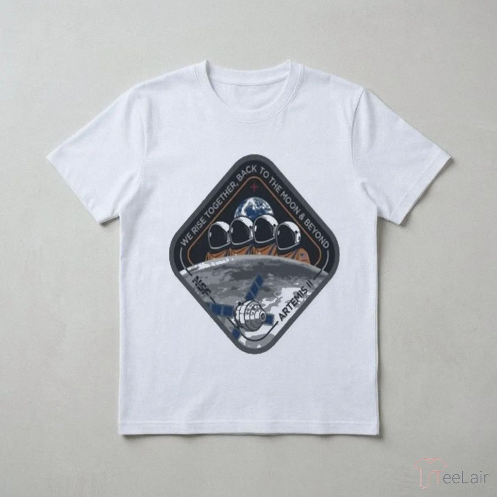 Nasa Space Flight Artemis Ii Mission Shirt