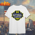 Michigan Wolverines Men’s Basketball 2026 NCAA National Champions Logo Shirt