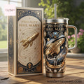 Project Hail Mary Fandom Space Gold Design 40oz Tumbler