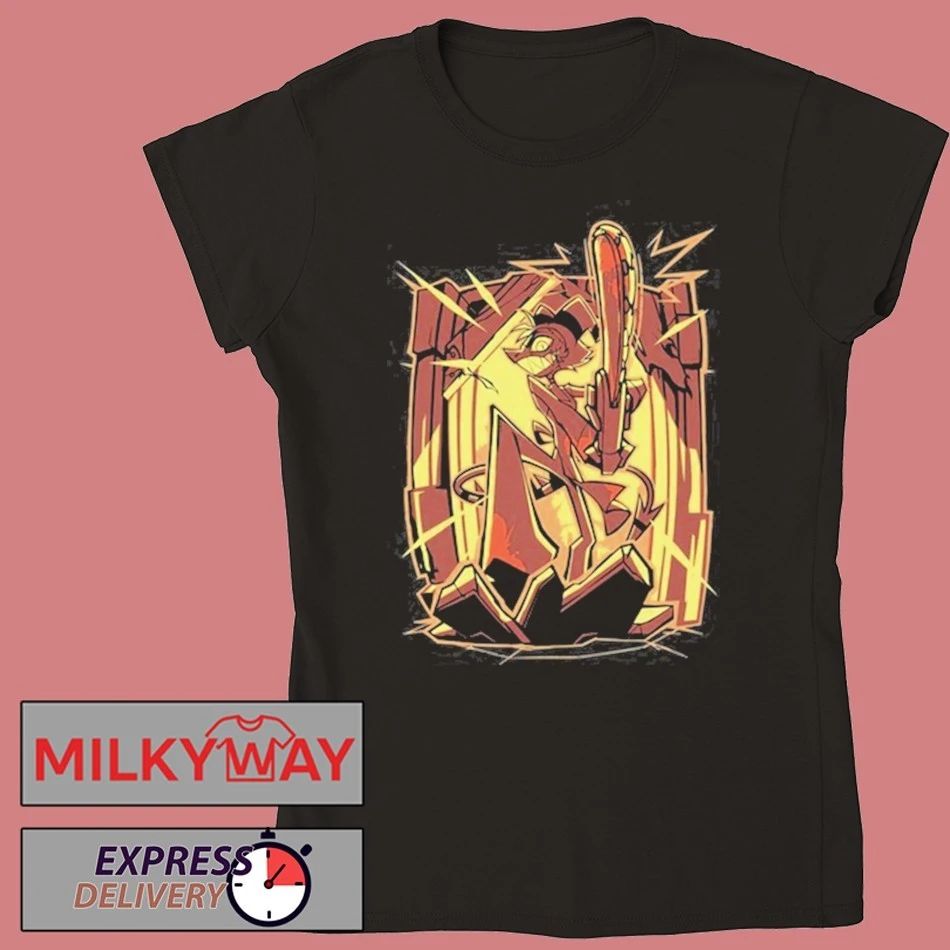 Striker Halloween Shark Robot Helluva Boss shirt