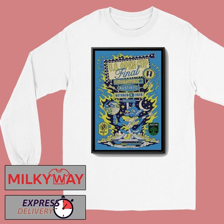 US Open Cup Championship Oct 2025 Poster shirt