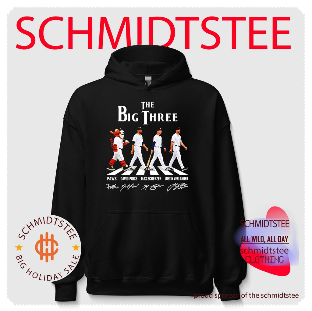 Detroit Tigers The Big Three Abbey Road signature shirt