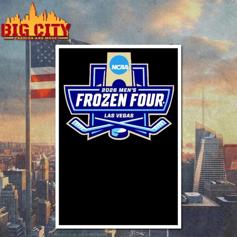 2026 Division I Men’s Ice Hockey Frozen Four Las Vegas Logo Shirt