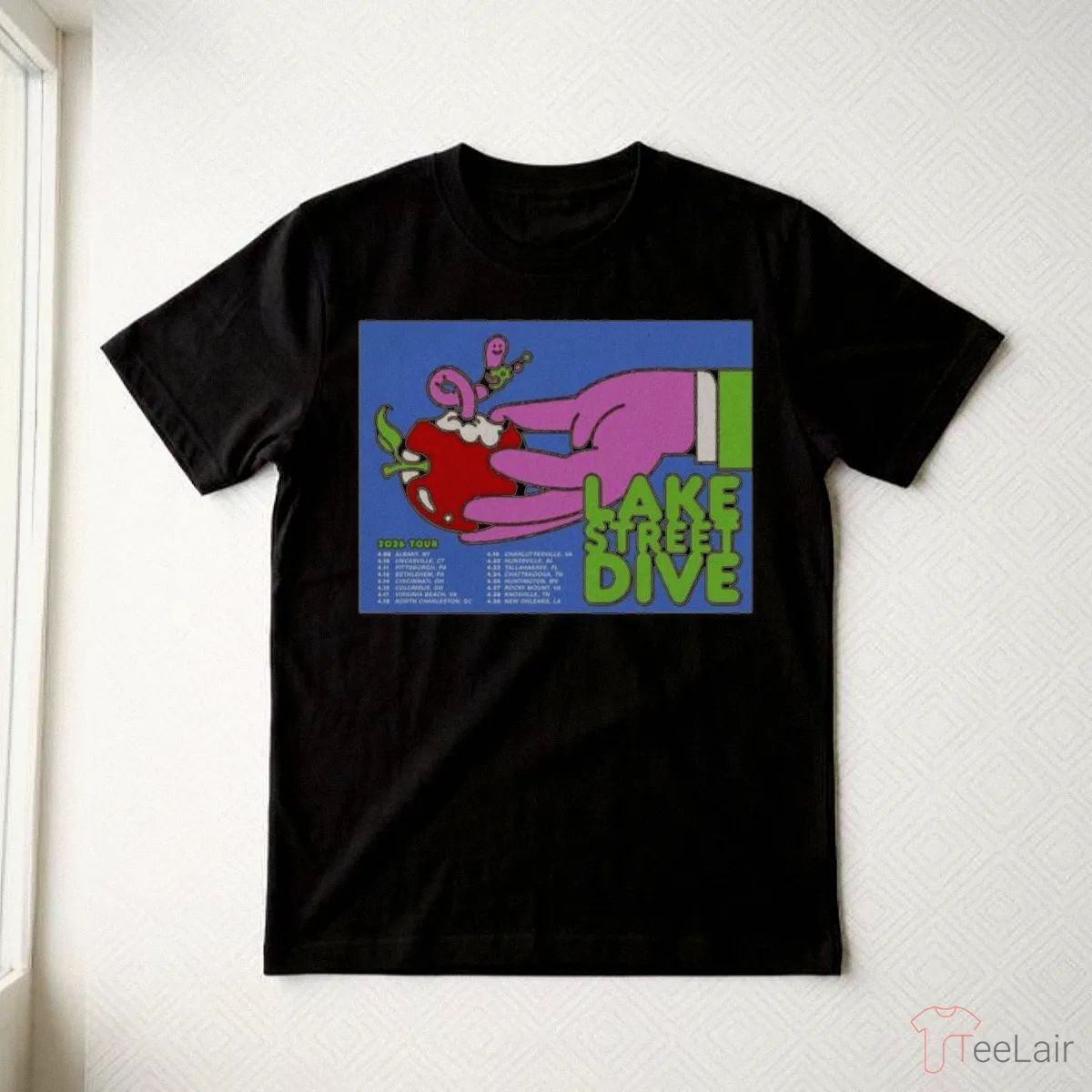 Lake Street Dive Spring 2026 Tour Poster Shirt