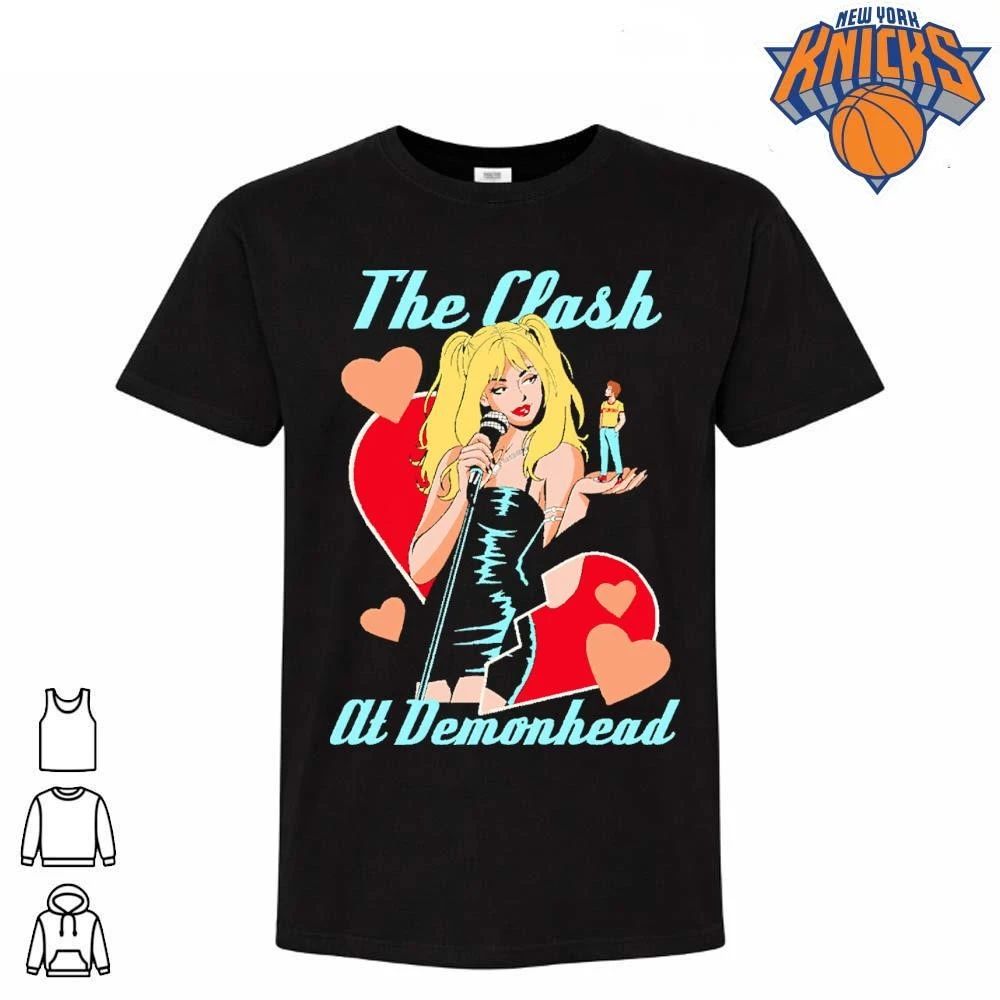 The Clash at Demonhead Scott Pilgrim Sex Bob Omb Fan Art Graphic Shirt