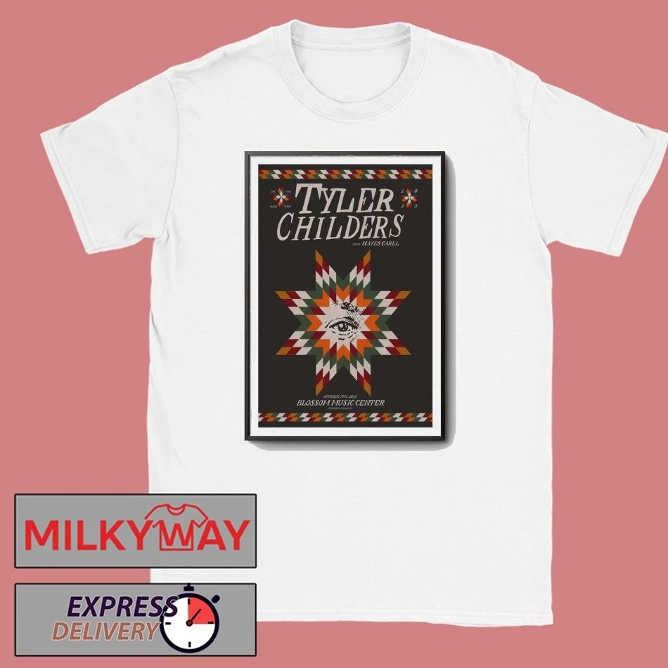 Poster Tyler Childers Event Blossom Music Center 2025 shirt