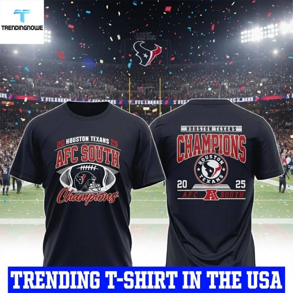 Houston Texans 2026 Afc South Champions Shirt