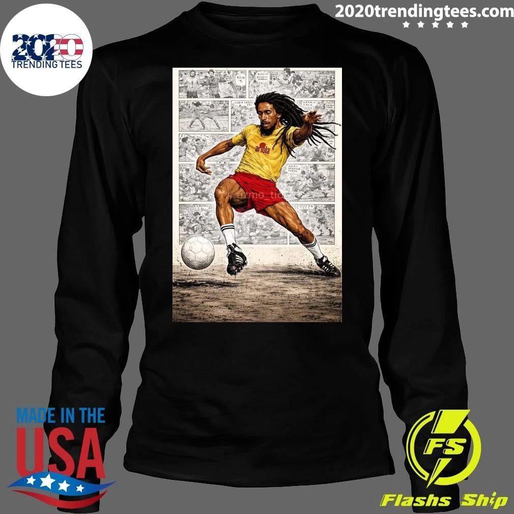 Bob Marley Freedom Football Is Freedom Reggae Legend Yanzz Shirt