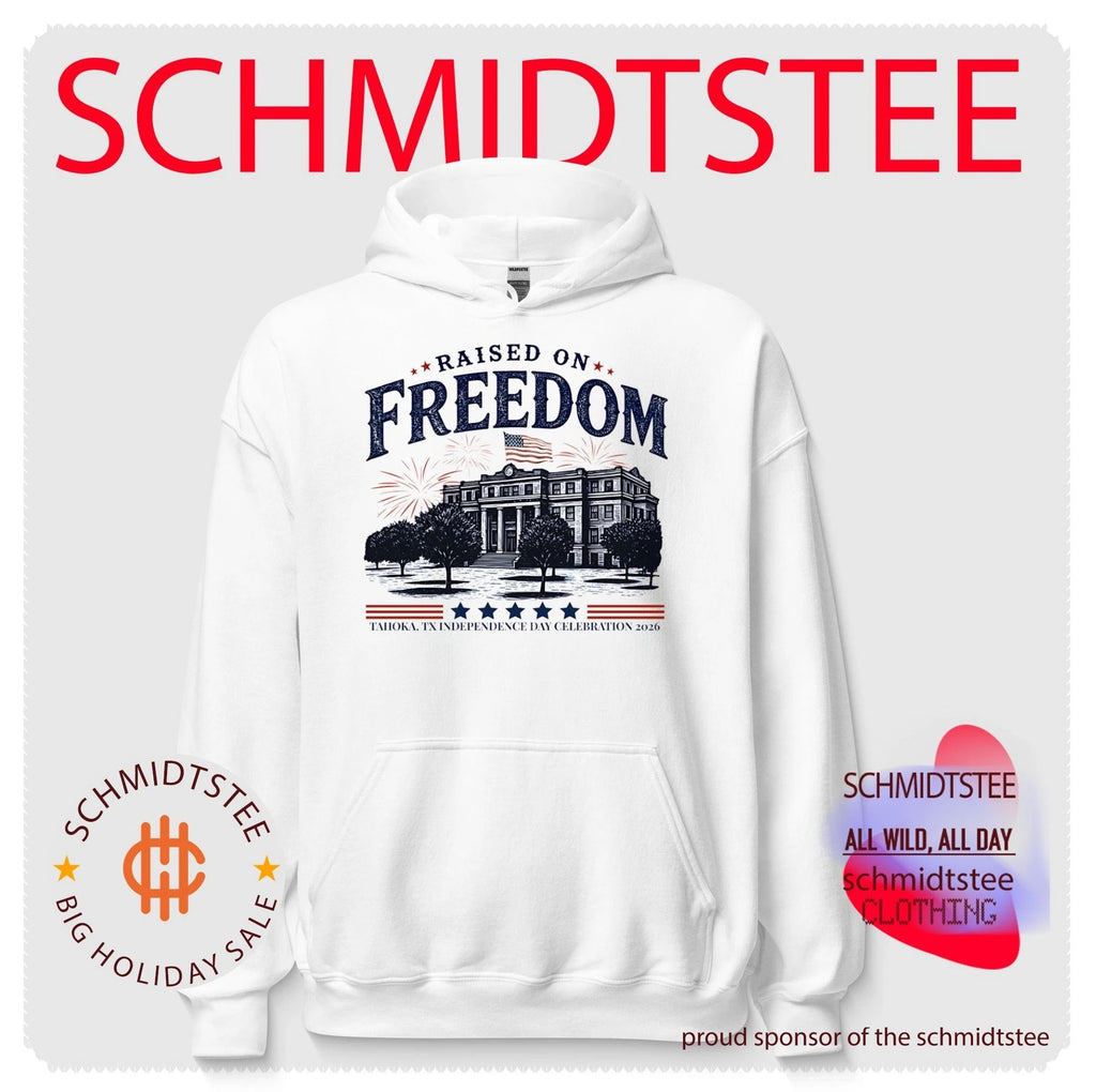 Raised on Freedom Tahoka Texas Independence Day Celebration 2026 shirt