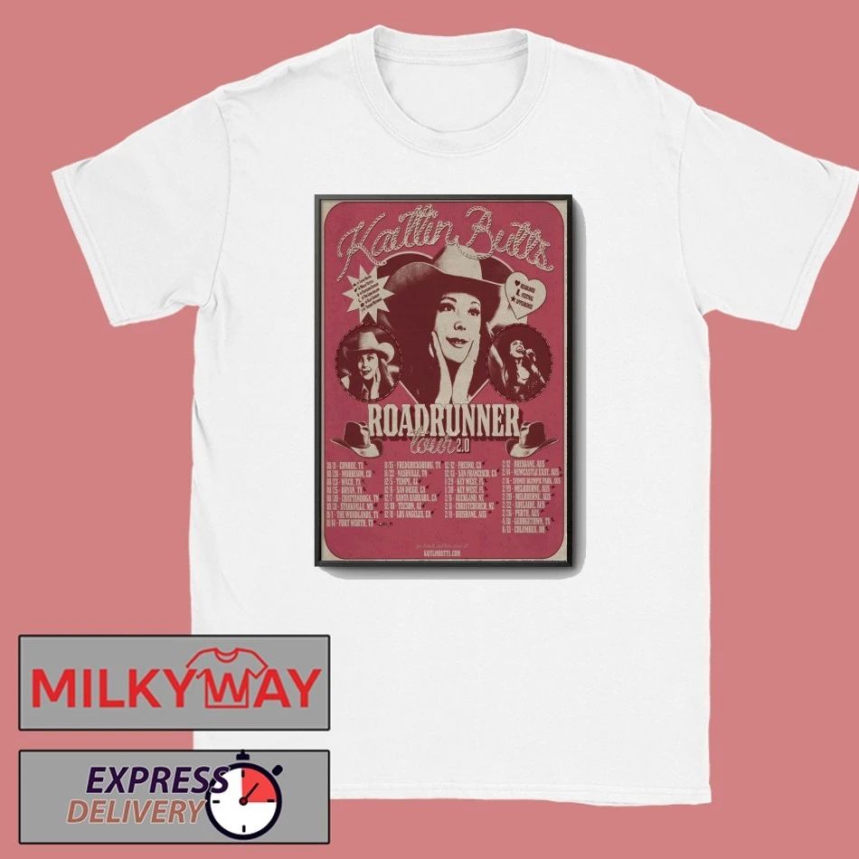 Kaitlin Butts The Roadrunner 2025 Tour Poster shirt