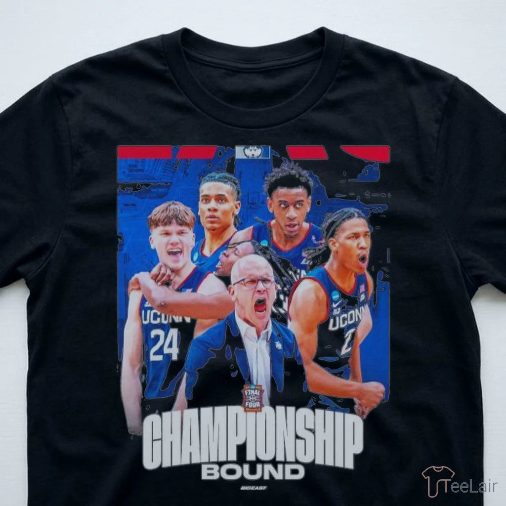 Uconn Huskies Mens Basketball Championship Bound 2026 Ncaa Final Four In Indianapolis Shirt