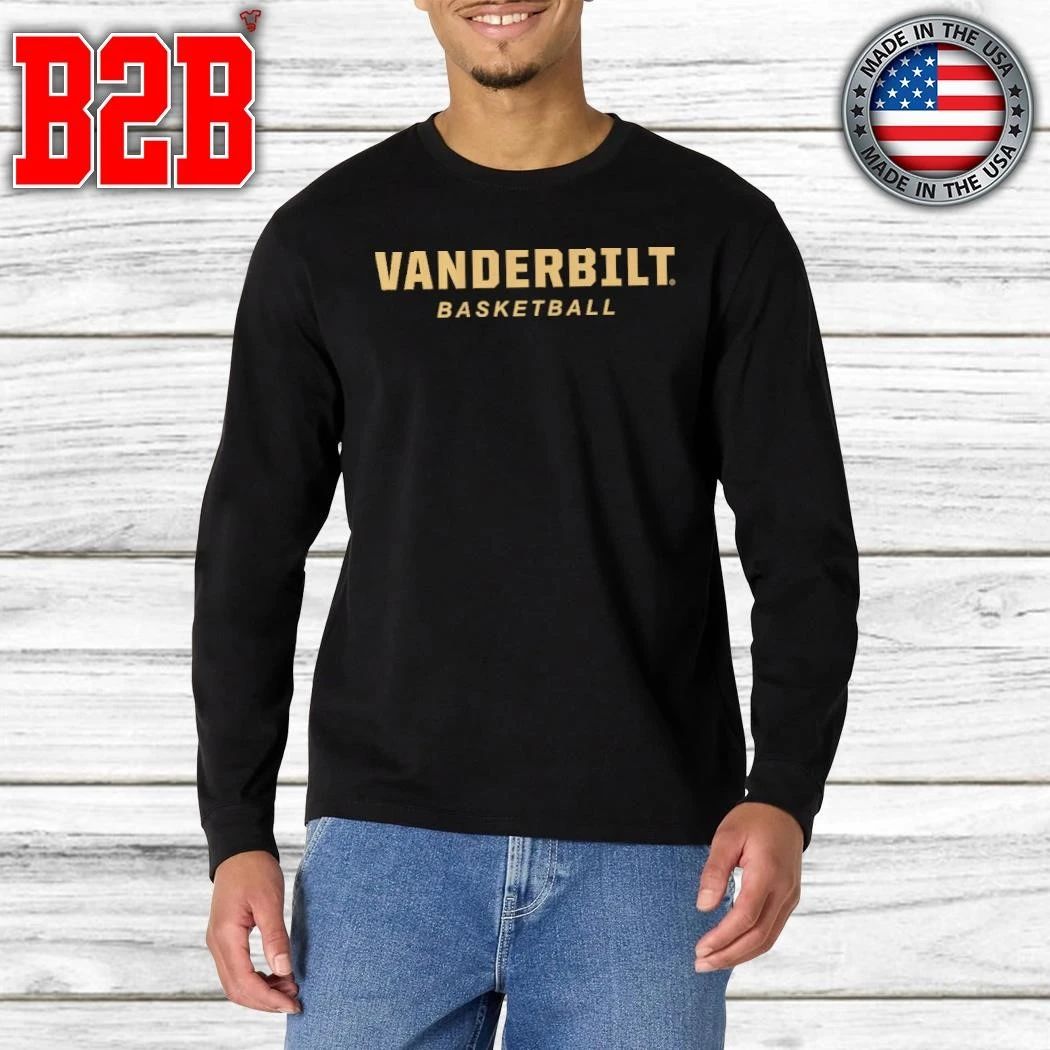 Vanderbilt Basketball Logo Stack Shirt