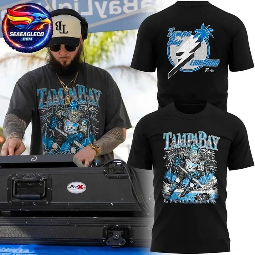 Tampa Bay Lightning x Duvin Zeus 2026 Exclusive Two Sided Shirt