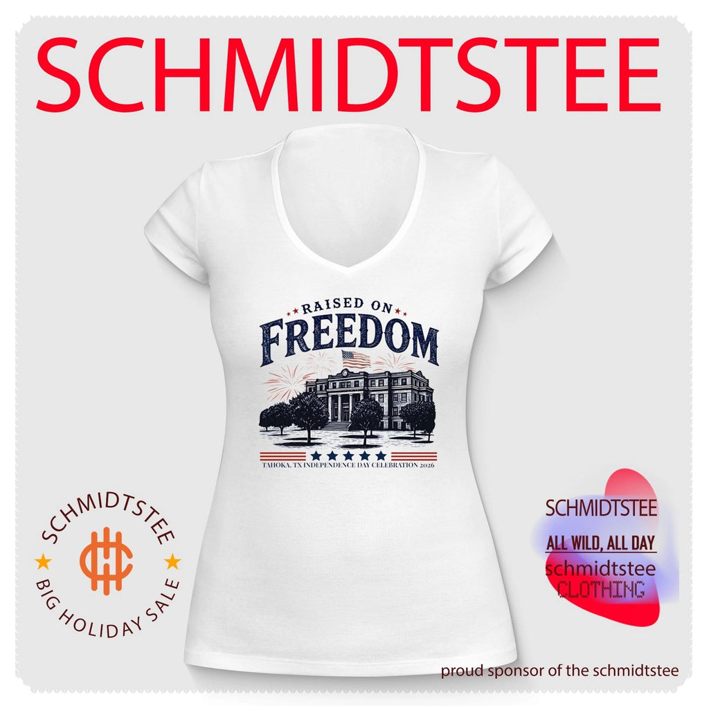 Raised on Freedom Tahoka Texas Independence Day Celebration 2026 shirt