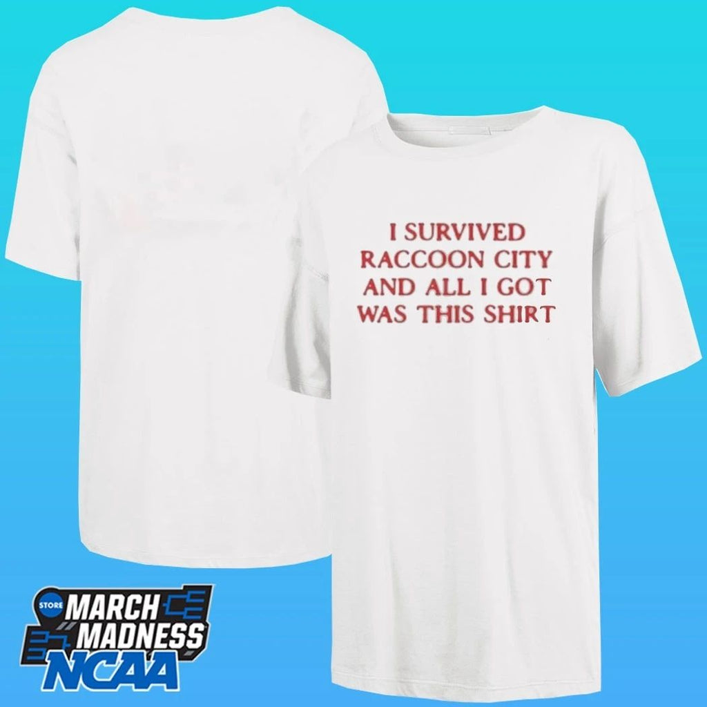 Resident Evil I Survived Raccoon City And All I Got Was This Shirt