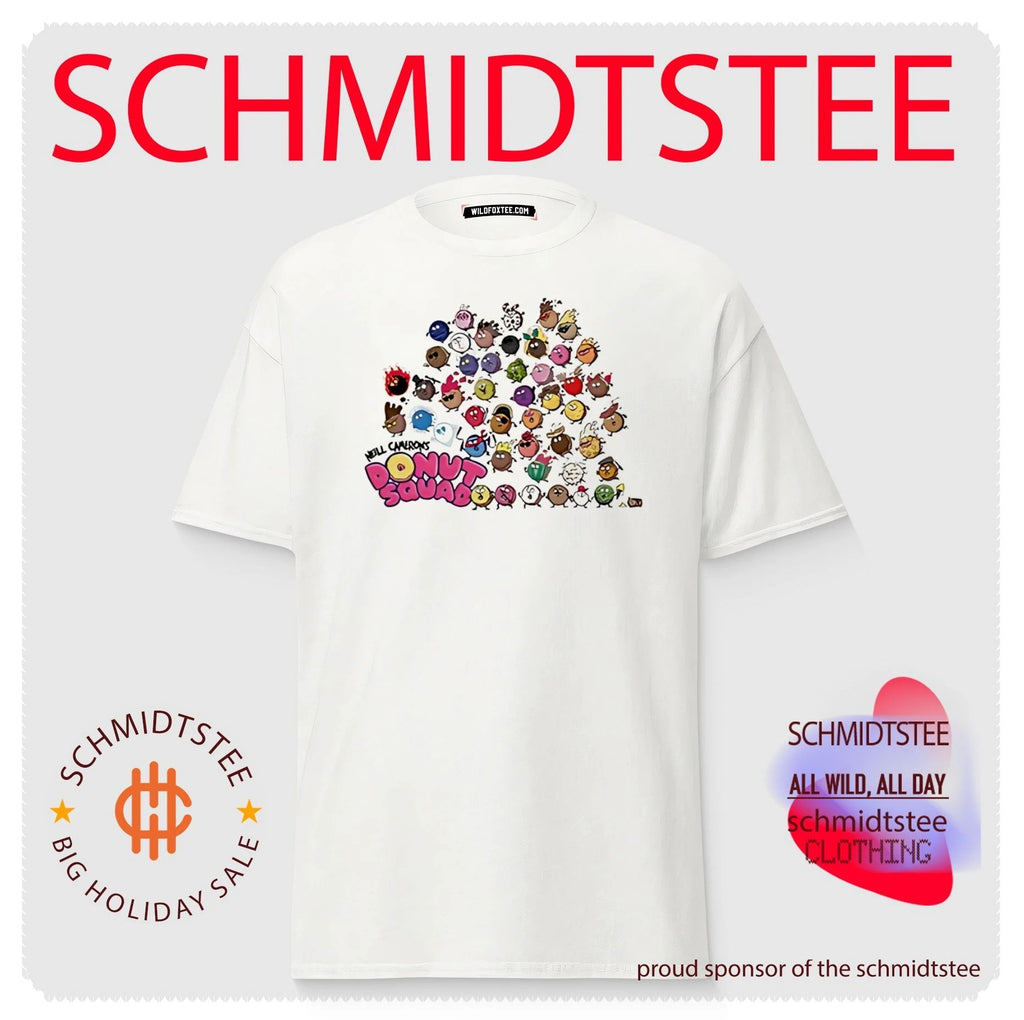 Donut Squad donut group graphic shirt