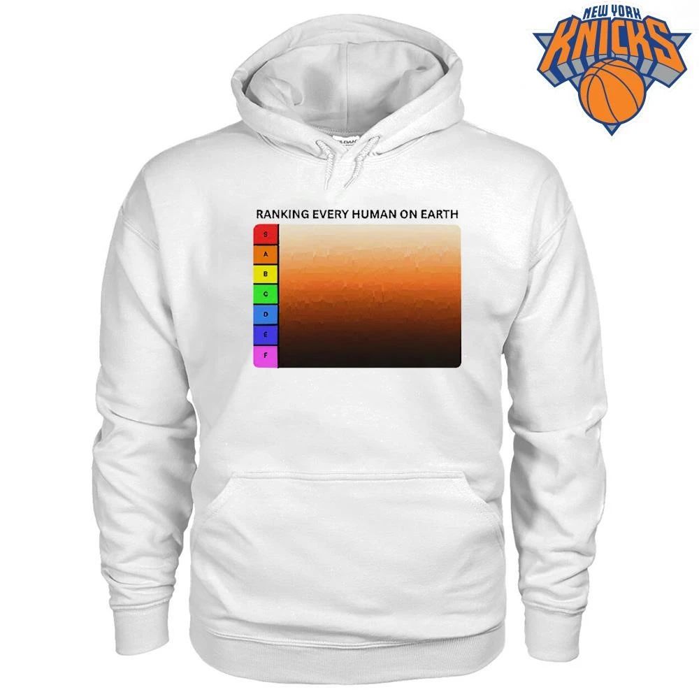 Ranking Every Human On Earth Skin Color Tier List Offensive Meme Shirt