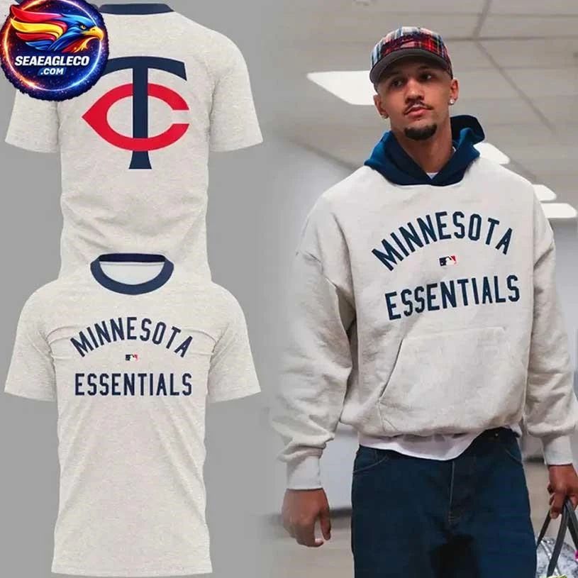 Minnesota Twins Essentials Special Edition Hoodie 2026 Two Sided Shirt