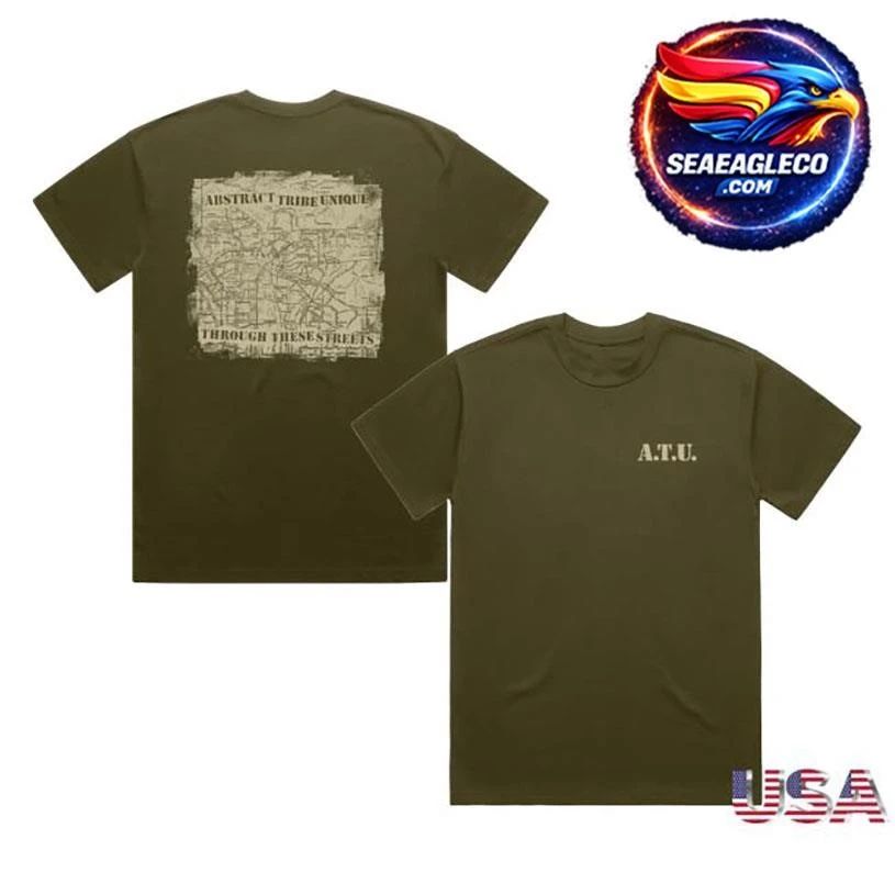 Rhymesayers Abstract Tribe Unique Through These Streets Two Sided Shirt