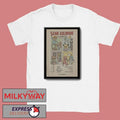 Sean Solomon UK + Europe 2025 Tour Poster shirt