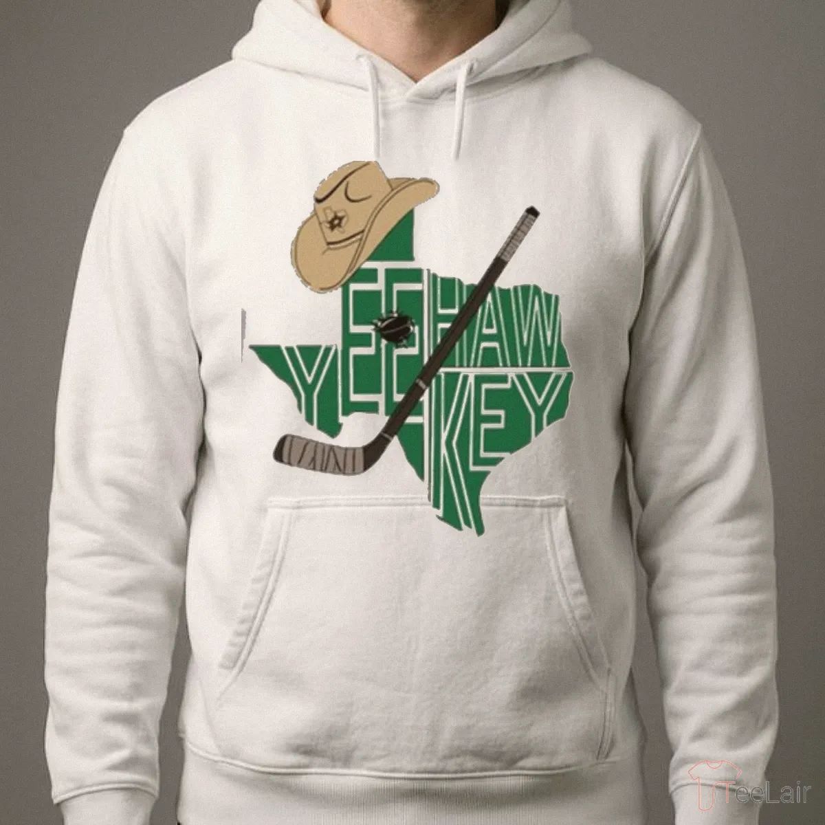 Yee Hawkey Texas Hockey Tees Shirt