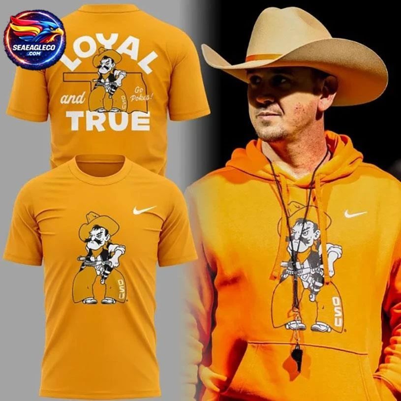 Oklahoma State Cowboys Uniform Coach 2026 Special Two Sided Shirt