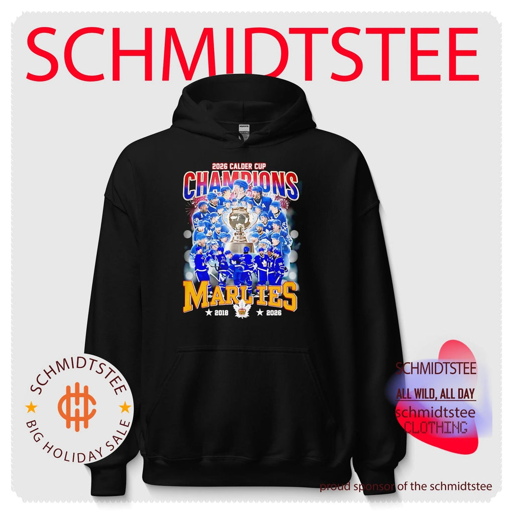 Toronto Marlies 2026 Calder Cup Champions players collage 2018-2026 shirt