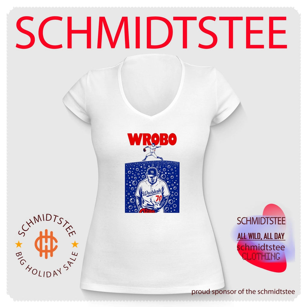 Wrobleski Los Angeles Dodgers 70 Wrobo Shark shirt