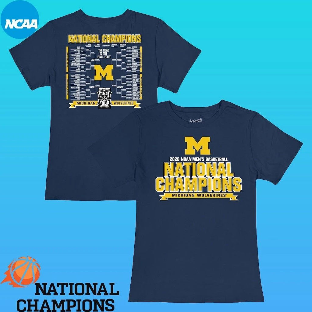 Michigan Wolverines Original Retro Brand 2026 NCAA Men’s Basketball National Champions Women’s Shirt