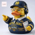 Notre Dame Lou Holtz 1988 National Champions Legendary Coach Rubber Duck
