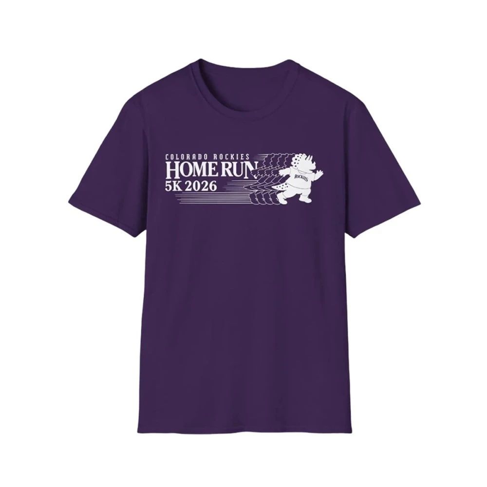 Colorado Rockies Home Run 5K Shirt