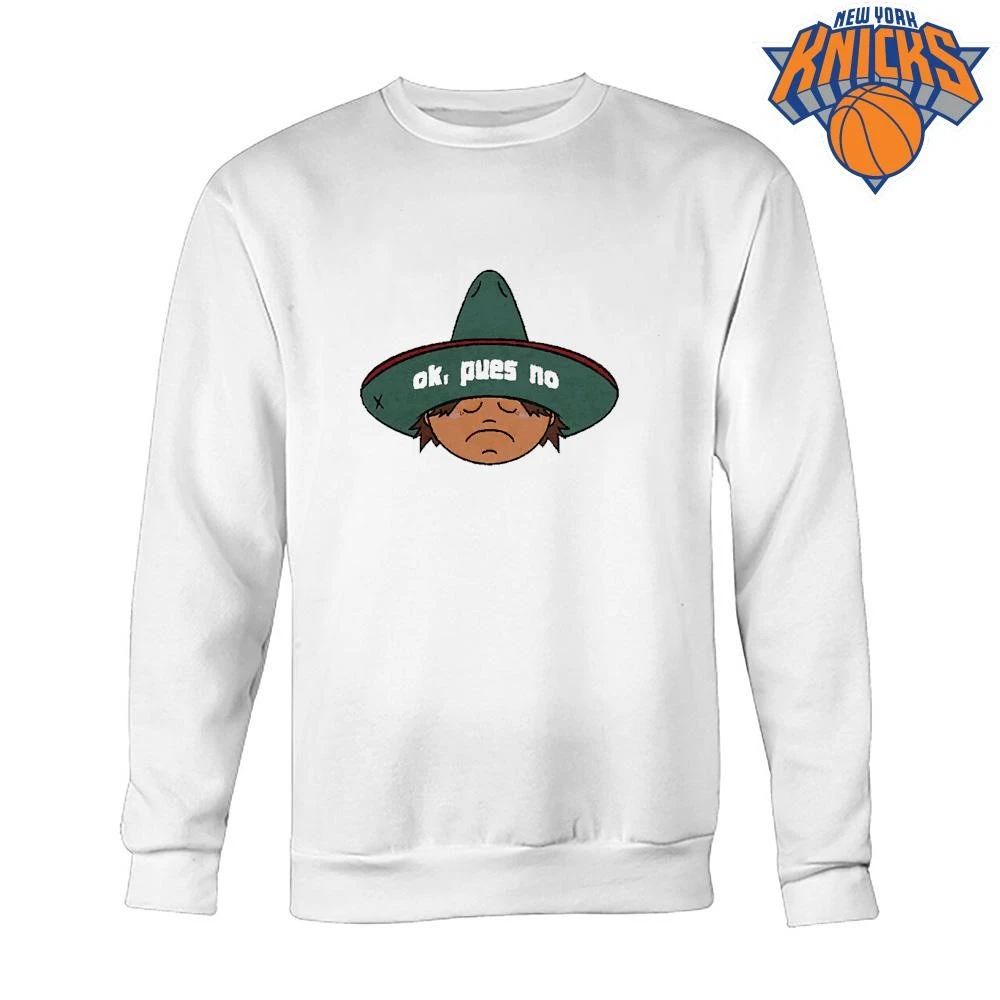 Ok Pues No Mexican Sombrero Sad Boy Funny Spanish Quote Shirt