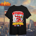 University Of Wisconsin Ncaa Womens Ice Hockey National Champions 2026 Mascot Shirt