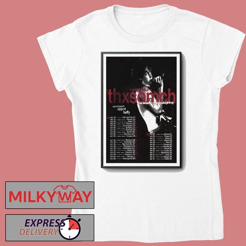 ThxSoMch World Tour 2025 Poster shirt