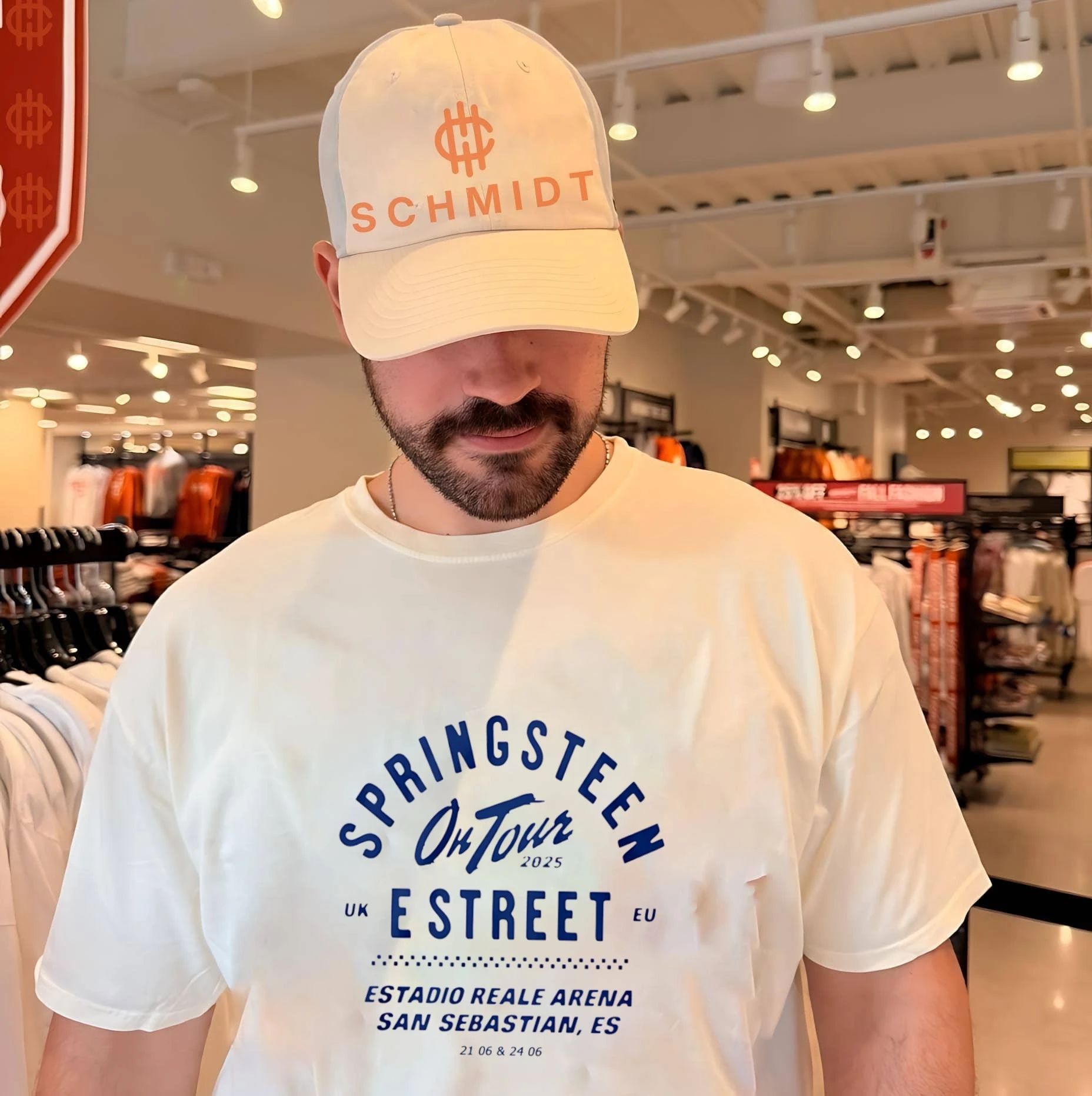 Bruce Springsteen And E Street Band San Sebastian Spain shirt