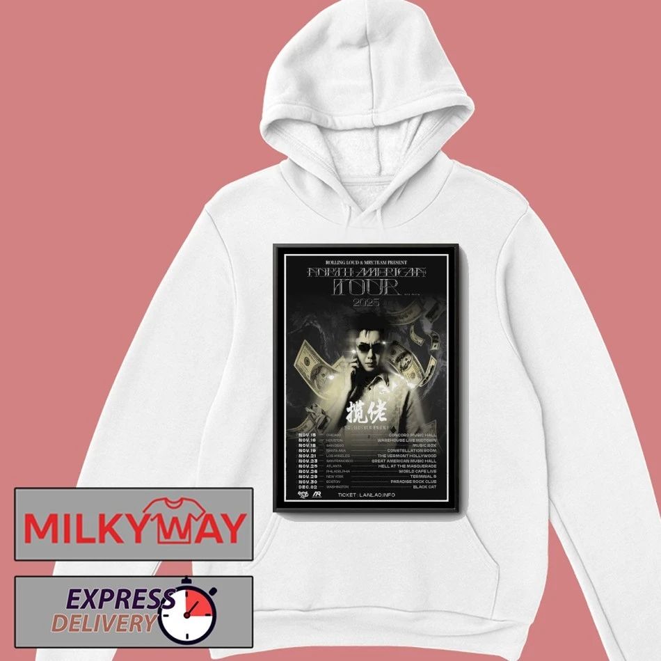 Skai Isyourgod North America Tour 2025 Poster shirt