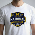 Michigan Wolverines MBB 2026 National Champions Logo Shirt