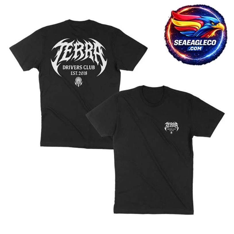 Terry Crew Drivers Club Black Two Sided Shirt